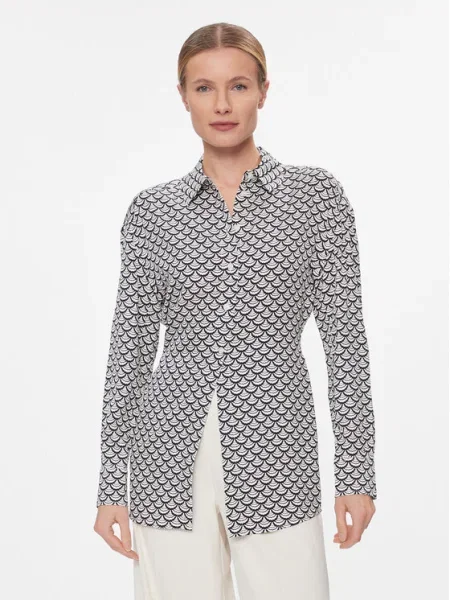 Tommy Hilfiger Cămașă Seal Aop Fluid Modern Shirt negru