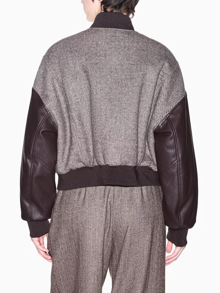 Бомбер Armani Exchange коричневый