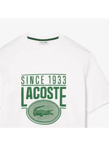 Футболка Lacoste белая