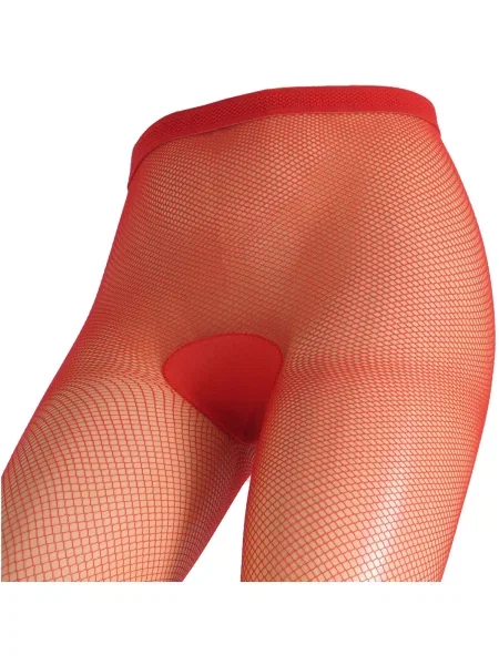 Zokni Trasparenze piros