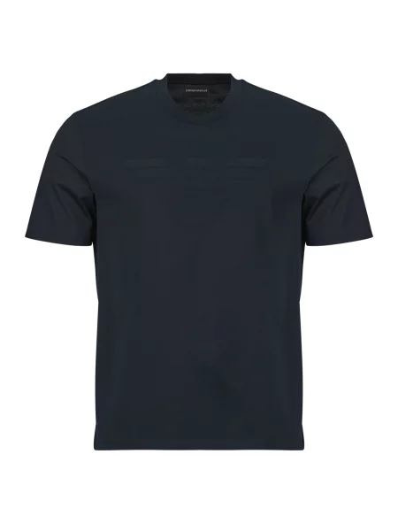 Kratka majica Emporio Armani modra