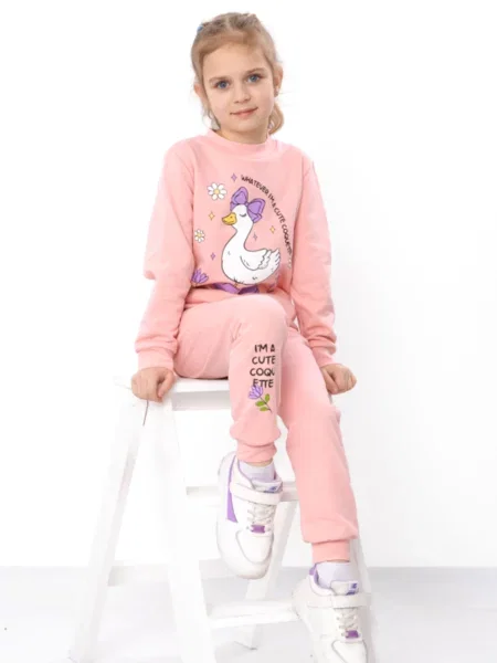 Дитячий Спортивний костюм Носи своє персик бавовна/поліестер