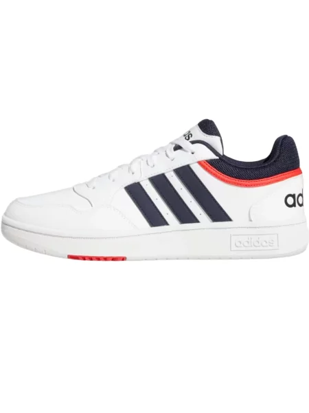 Sneakersy Adidas Hoops klasyczne białe