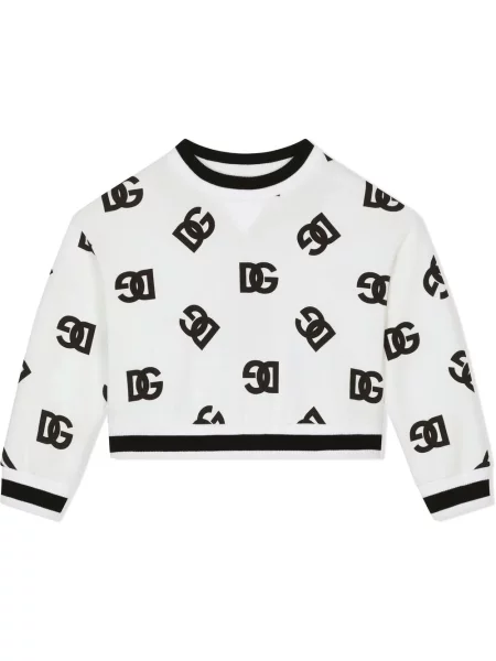 Bluza dziecięca Dolce And Gabbana biała