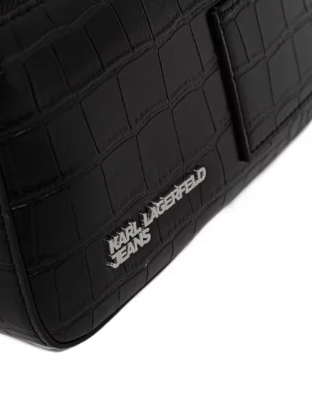 Clutch Karl Lagerfeld Jeans μαύρο