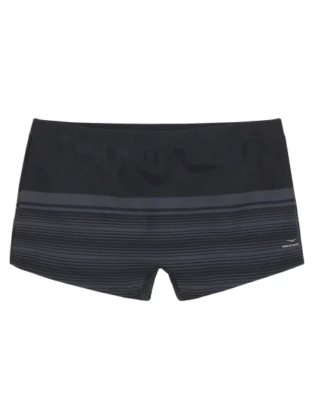 VENICE BEACH Kratke kopalne hlače siva / črna bela