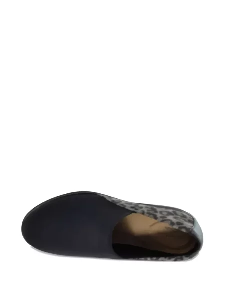 Σανδάλια Clarks Originals με τακούνι-σφήνα με σχέδιο με λεοπαρ μοτιβο μαύρο