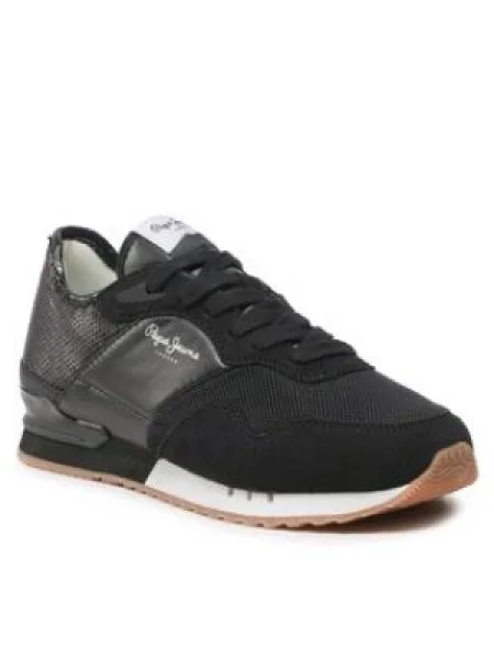 Sneakerși Pepe Jeans negru