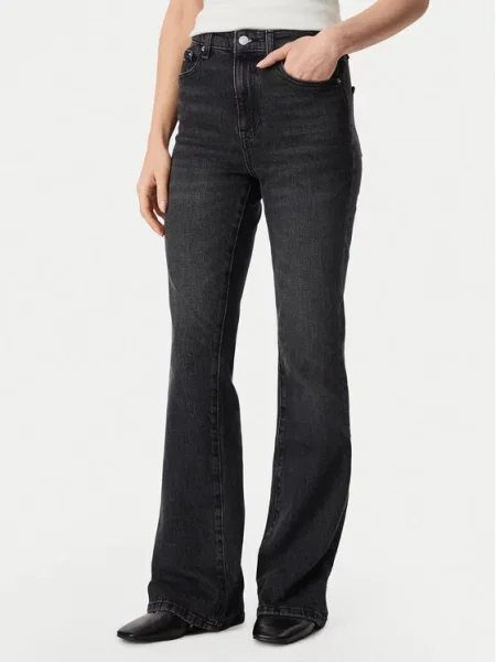Tommy Jeans Blugi Sylvia Bootcut Fit negru