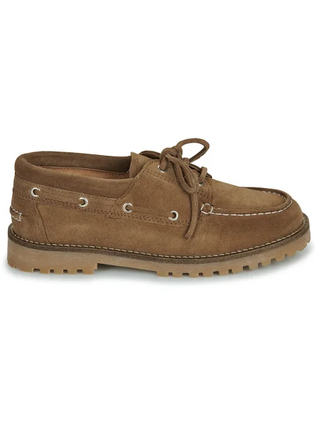 Pantofi Pavement din piele de căprioară maro