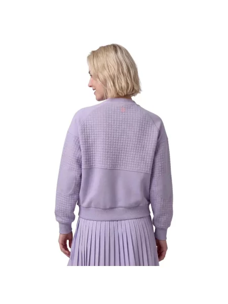 Bluza do gry w padla Padel Siroko Chiquita-W Lavender niebieska
