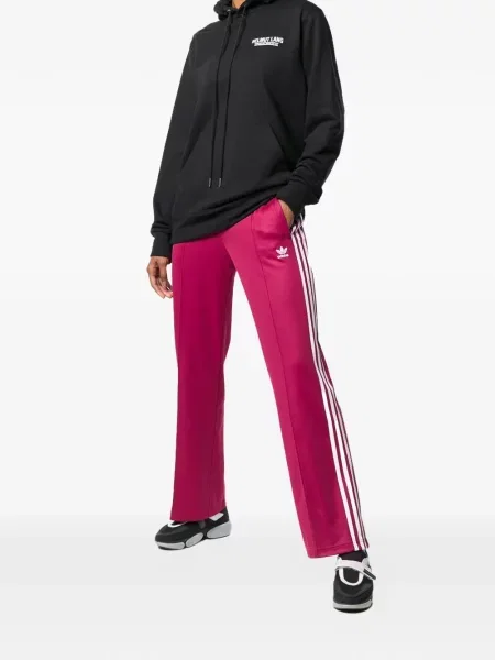 Pruhované krajkové pruhované tričko Adidas s vázáním šedé