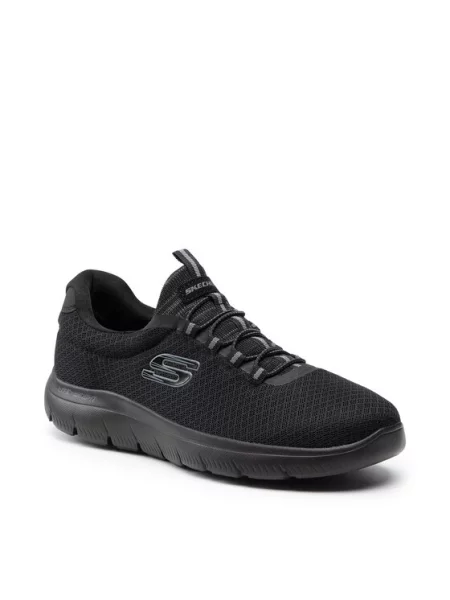 SKECHERS Niske tenisice Summits siva crna