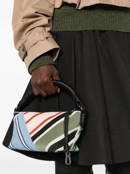 Geantă shopper Loewe cu dungi