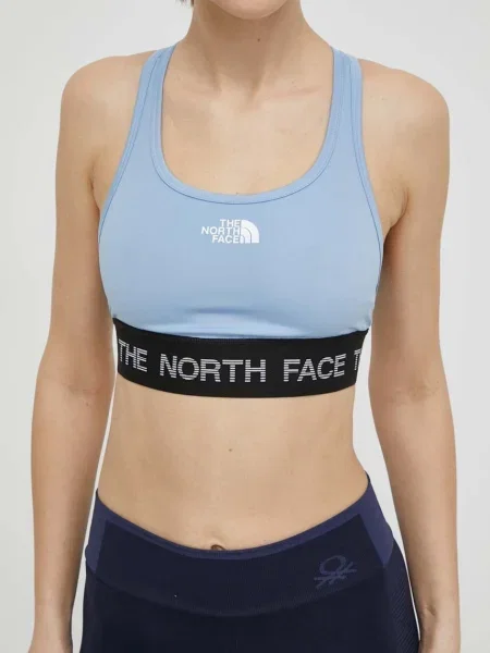 Sportovní podprsenka The North Face Tech modrá