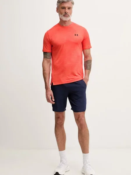 Under Armour tréningové tričko pánske Tech Vent oranžová