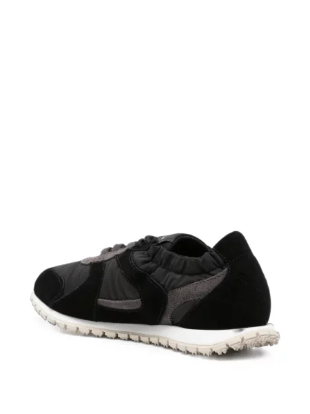 Sneakers Emporio Armani σουέντ μαύρο