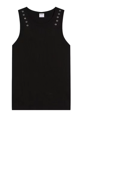 Bershka Majica črna