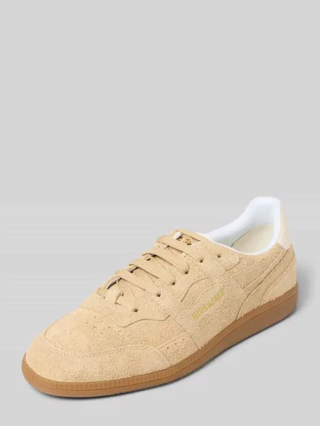 Sneakersy z detal z logo model Shaggy' Hide&jack beżowe
