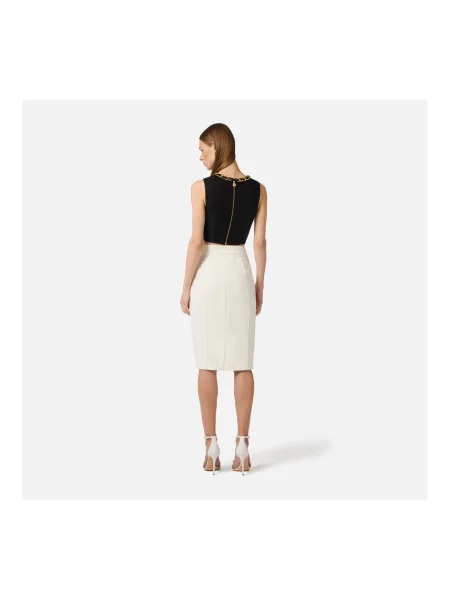 Top Elisabetta Franchi negru