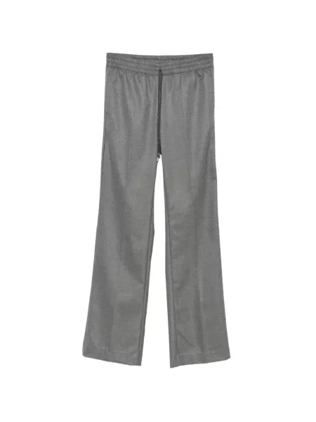 Pantaloni Ermanno Firenze alergare cu cordon gri