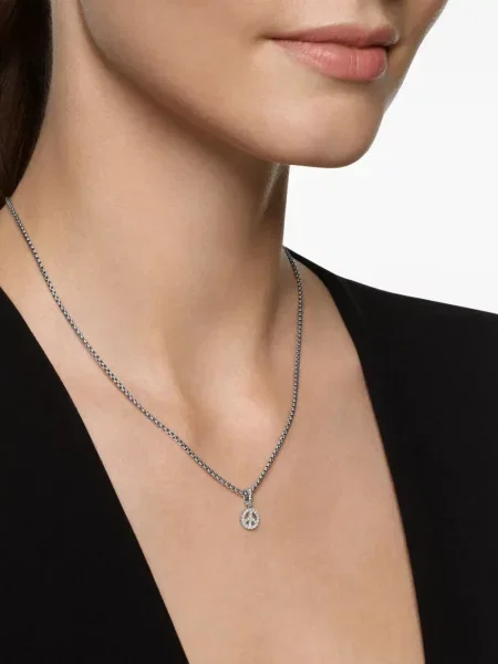 Colier David Yurman argintiu