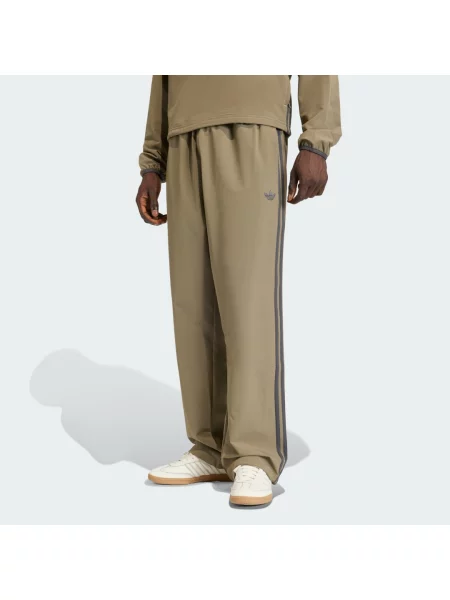 Kalhoty Adidas hnědé