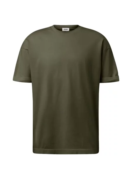 Tricou Drykorn cu decolteu rotund verde