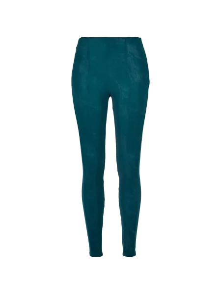 Pantaloni Urban Classics din piele albastru