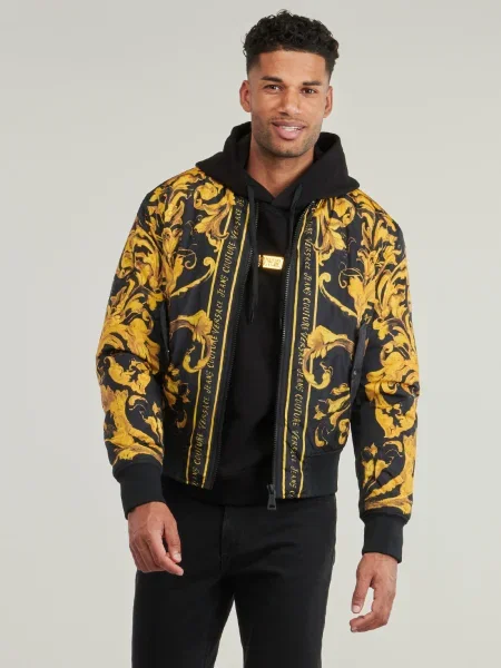 Versace Jeans Couture Átmeneti kabát fekete