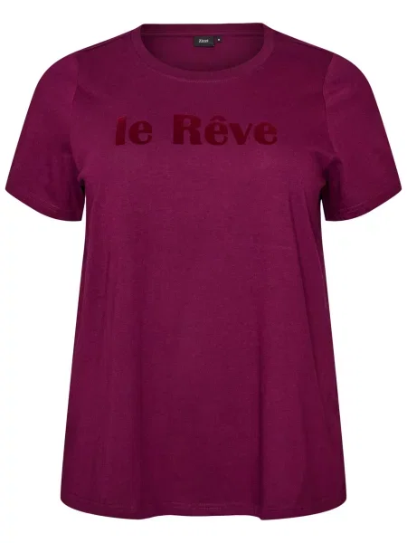 Zizzi Tricou VELIN vin roșu