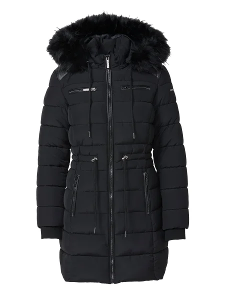 KOROSHI Geacă de iarnă negru