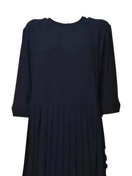 Rochie Aspesi plisată de costum albastru