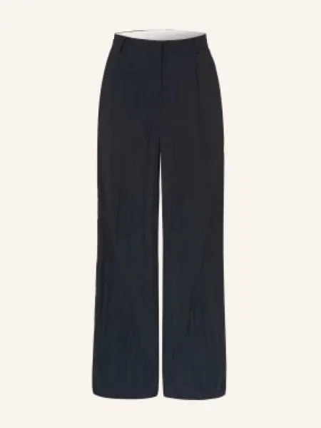 Max & Co. Spodnie Z Szerokimi Nogawkami Ocarina blau