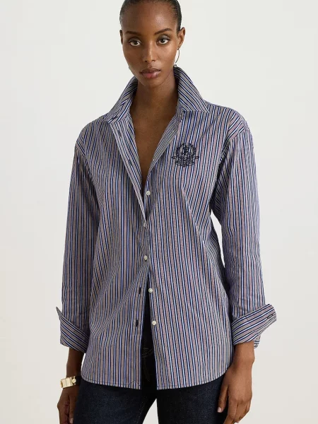 Lauren Ralph Lauren cămașă pentru femei din alb