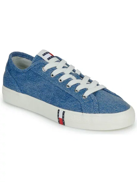 Tommy Jeans Niske tenisice ARCHIVE mornarsko / traper / crvena / bijela plava
