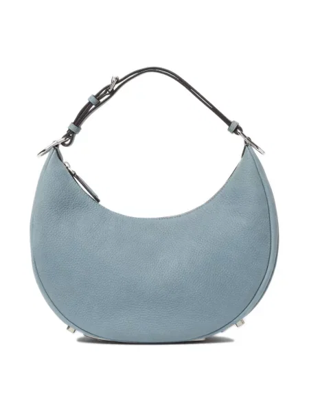 Mała torebka Fendi Fendigraphy niebieska