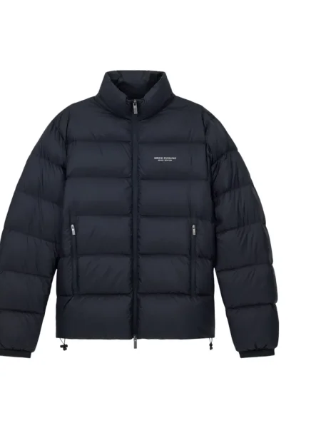 Geacă cu puf Armani Exchange albastru