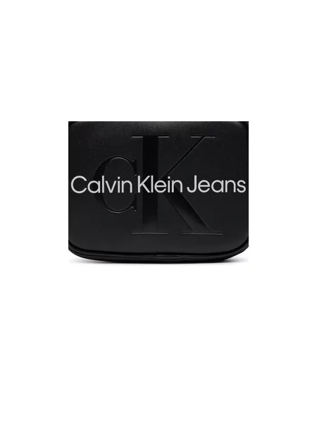 Calvin Klein Jeans Torba za čez ramo / bela črna