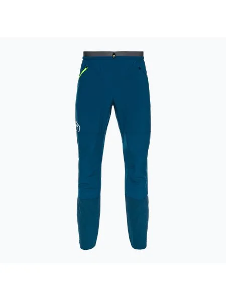 Мъжки софтшел панталони Ortovox Berrino blue синьо