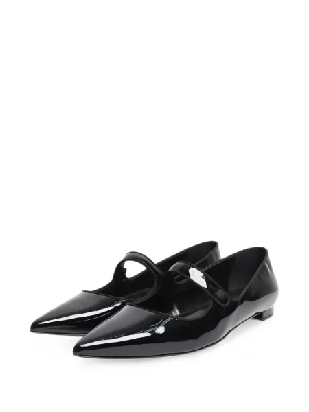 Pantofi cu toc Manolo Blahnik fără toc negru