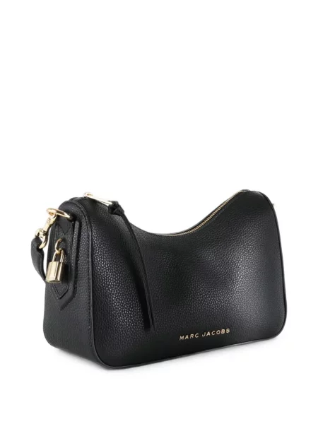 Geantă Marc Jacobs din piele cu imagine negru