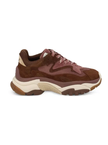 Sneakersy Ash Addict zamszowe różowe
