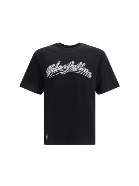 Koszulka Dolce And Gabbana z logo czarna