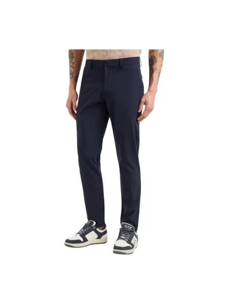 Nohavice Emporio Armani Ea7 modrá