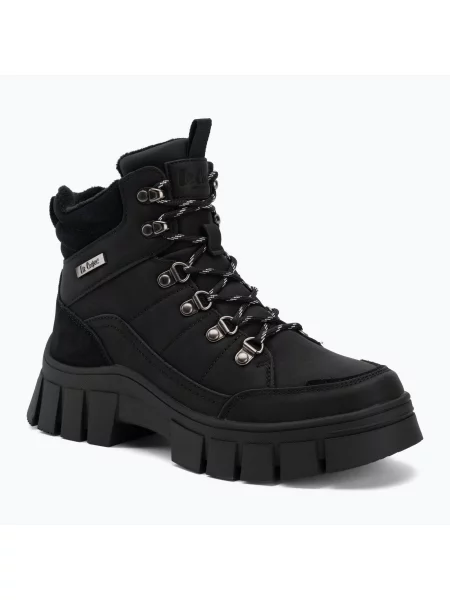 Дамски ботуши за сняг Lee Cooper black черно