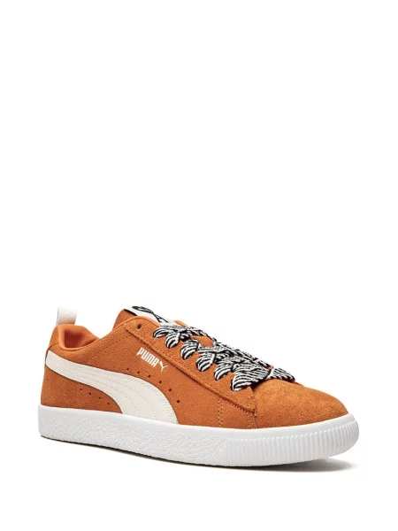 Semišové tenisky Puma Suede oranžové