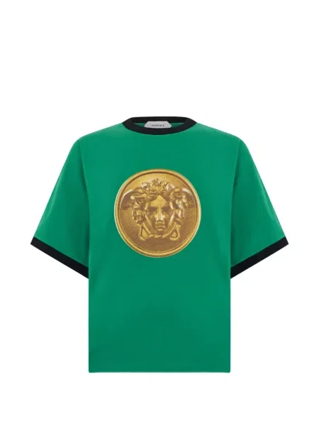 Tricou Versace cu imagine verde