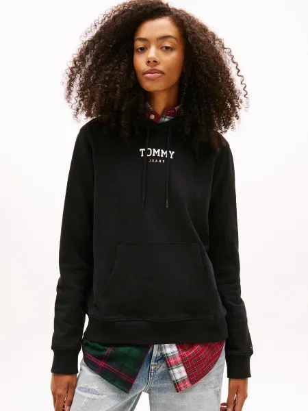 Majica Tommy Jeans črna