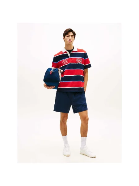 Džínsové šortky Tommy Jeans modrá